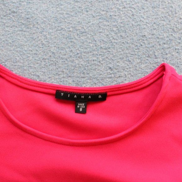 Brand New Tiana B. Womens Dress,  A-Line with Flutter Sleeve, Sz 8 - Picture 3 of 5